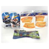 Three new Hot Wheels cars w/ play tape tracks
