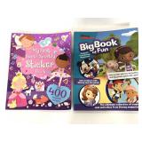 Disney Jr Big Book of Fun and Sparkly sticker book