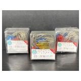 New LED birthday balloon string lights 3-pack