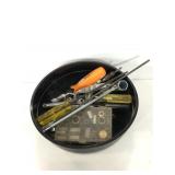 Lot of assorted tools, bolts, etc.