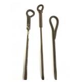 Solid homemade flare screws drivers