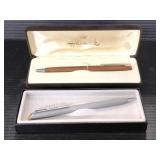 Hallmark and Quill pens in cases