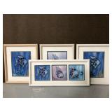 Framed Rainbow Fish prints by Mark Pfister