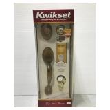 Kwikset door handle and knob set