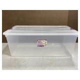 Sterilite ClearView XL 110qt. tote with lid