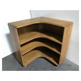 Vintage Maple wood corner shelf