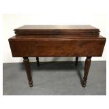 Vintage drop leaf table w/ three leaves