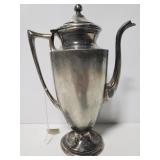 Silver plate tea pot