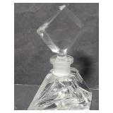Cut glass vintage perfume bottle
