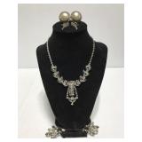 Rhinestone jewelry collection