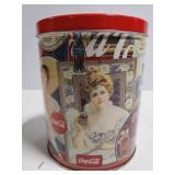 CocaCola puzzle in tin