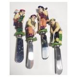 Boston Warehouse golfer cheese spreader