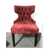 Vintage upholstered vanity chair
