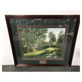 Crystal Shelley Augusta National Twelth Hole art