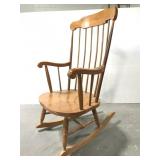 Wood rocking chair