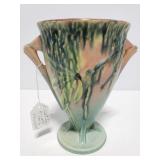 Vintage Roseville mosswood vase