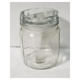 Old bubble glass tobacco jar
