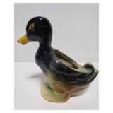 Small vintage duck planter