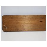 Top of toilet primitive wood shelf