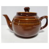 Old brown Chinese tea pot