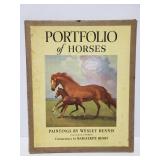Portfolio of 23 horse prints by Wesley Dennis