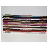 Collection of Playboy magazines