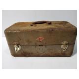 Vintage toolbox with contents