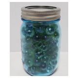 Jar of marbles