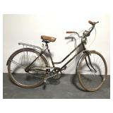 Vintage All-Pro brown ladies bicycle