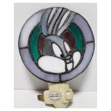 1996 stained glass Bugs Bunny night light