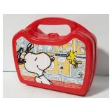 Snoopy plastic lunchbox
