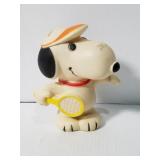 Vintage (1966) Snoopy tennis player bank