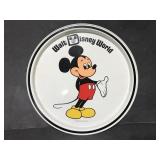 Vintage metal Walt Disney Mickey Mouse tray