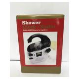 Shower clock radio - new in package