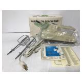 New in a box vintage Hamilton Beach hand mixer