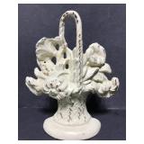 Cast iron flower basket door stop