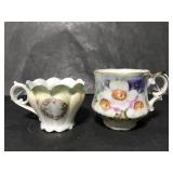 Two petite tea cups