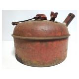 Vintage Eagle metal gas can