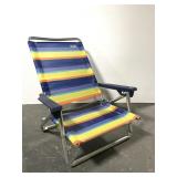 Rio folding low beach chair