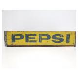 Old vintage wood Pepsi crate