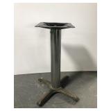 Metal restaurant table base