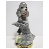 Beam whiskey poodle decanter
