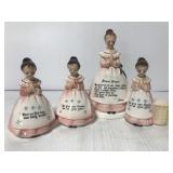 Dinner prayer ceramic table setting service