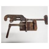 Drill vise & Trimo ¼in to 2in pipe cutter
