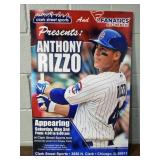 Anthony Rizzo MLB sign