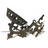 Cast iron architectural salavage scince piece