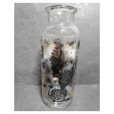 Glass poodle jar
