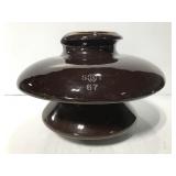 Two tiered large ceramic insulator