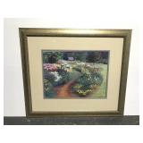 Michigan artist Kalinowski framed art print w/ COA