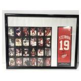 Steve Yzerman signed jersey retirement memorabilia